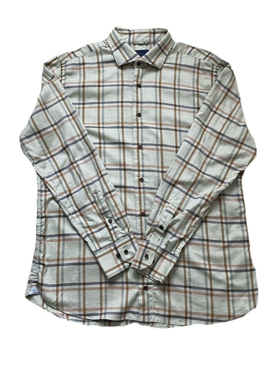 Calder Other - CALDER CARMEL | 100% Cotton Button Down Plaid Shirt Size XL